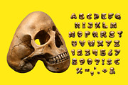 Skull Font, a Handwritten Font by Handmadefont (Thumbnail 2 of 10)