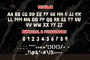Dark Thriller is a Halloween font, a Handwritten Font by Brown Cupple (Thumbnail 8 of 9)