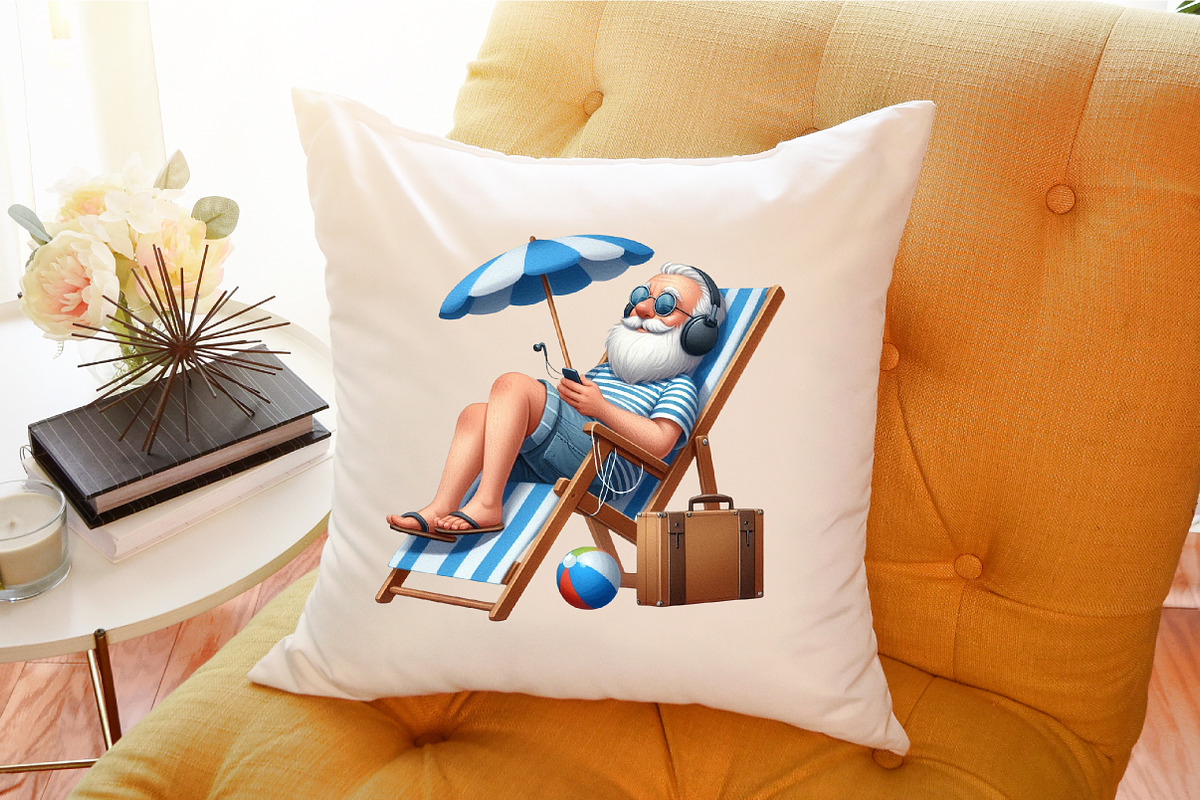 Funny Summer Grandpa Sublimation Cli, an Illustration by Sublimation Artist (Photo 6 of 6)