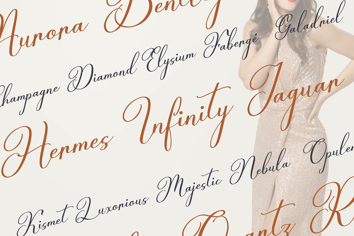 Celtaniya Bioffany Calligraphy, a Script Font by gracetype_studio (Photo 9 of 14)