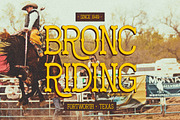 Fatient | Western Slab Retro, a Slab Serif Font by Denustudios (Thumbnail 2 of 12)
