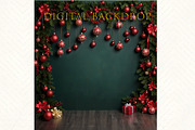 Christmas Digital Backdrop, a Background Graphic by MajorArtTm (Thumbnail 3 of 6)