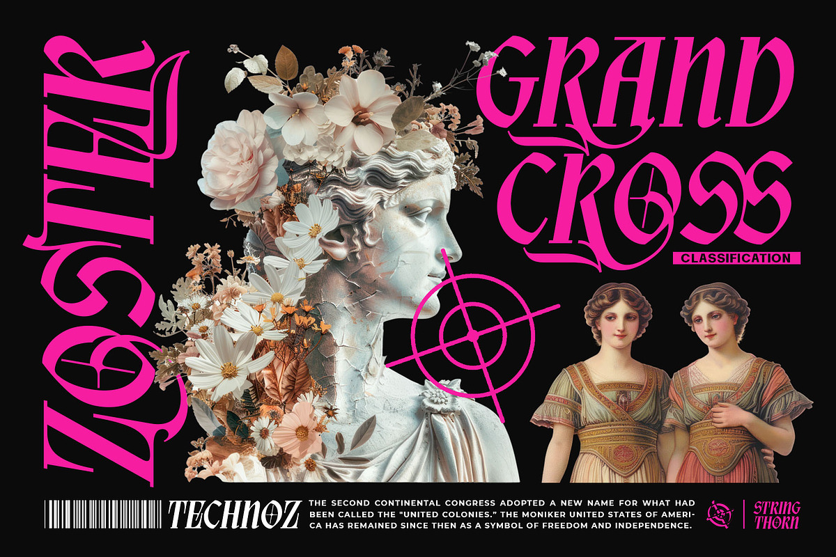Aethon Keros Typeface, a Blackletter Font by alit design (Photo 6 of 20)