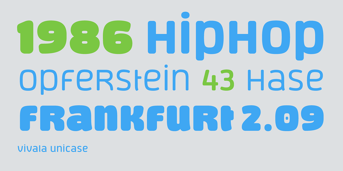 Vivala Unicase, a Sans Serif Font by VivalaType (Photo 2 of 7)