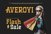 Zewkila - Retro Display Font, a Sans Serif Font by twinstd (Thumbnail 8 of 10)
