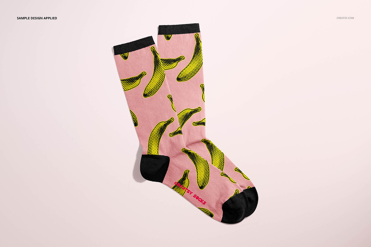 Socks Mockup Set, a Packaging Mockup by Creatsy (Photo 5 of 11)