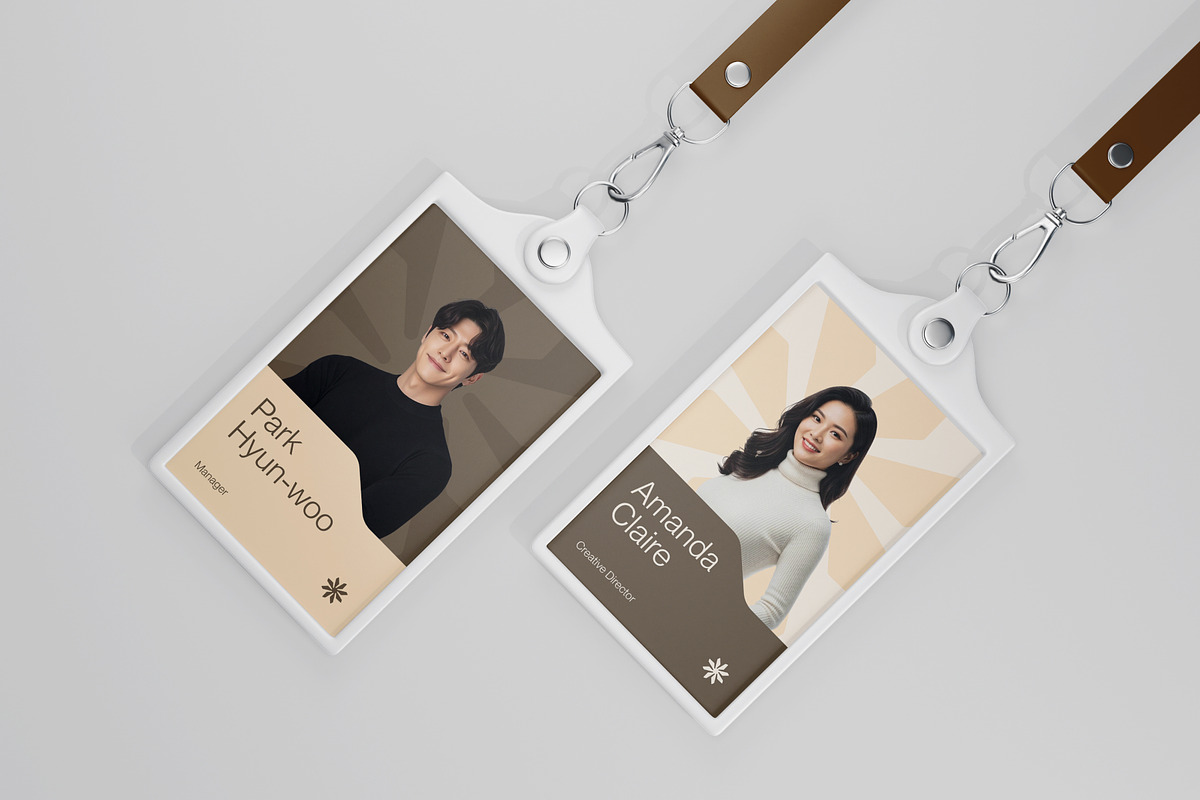 High Quality ID Card Mockup, an Advertising Mockup by SLAB! Design (Photo 4 of 7)