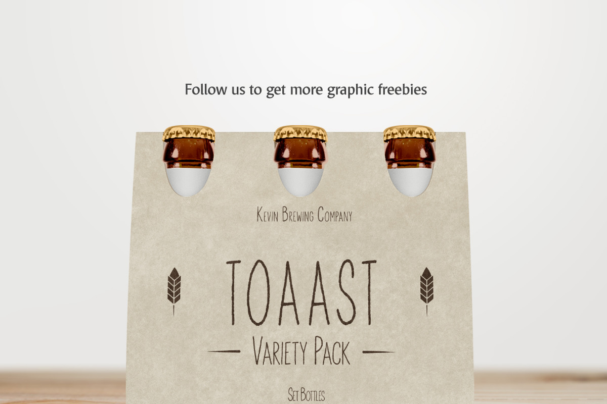 Beer Pack Mockup, a Packaging Mockup by rebrandy (Photo 5 of 5)