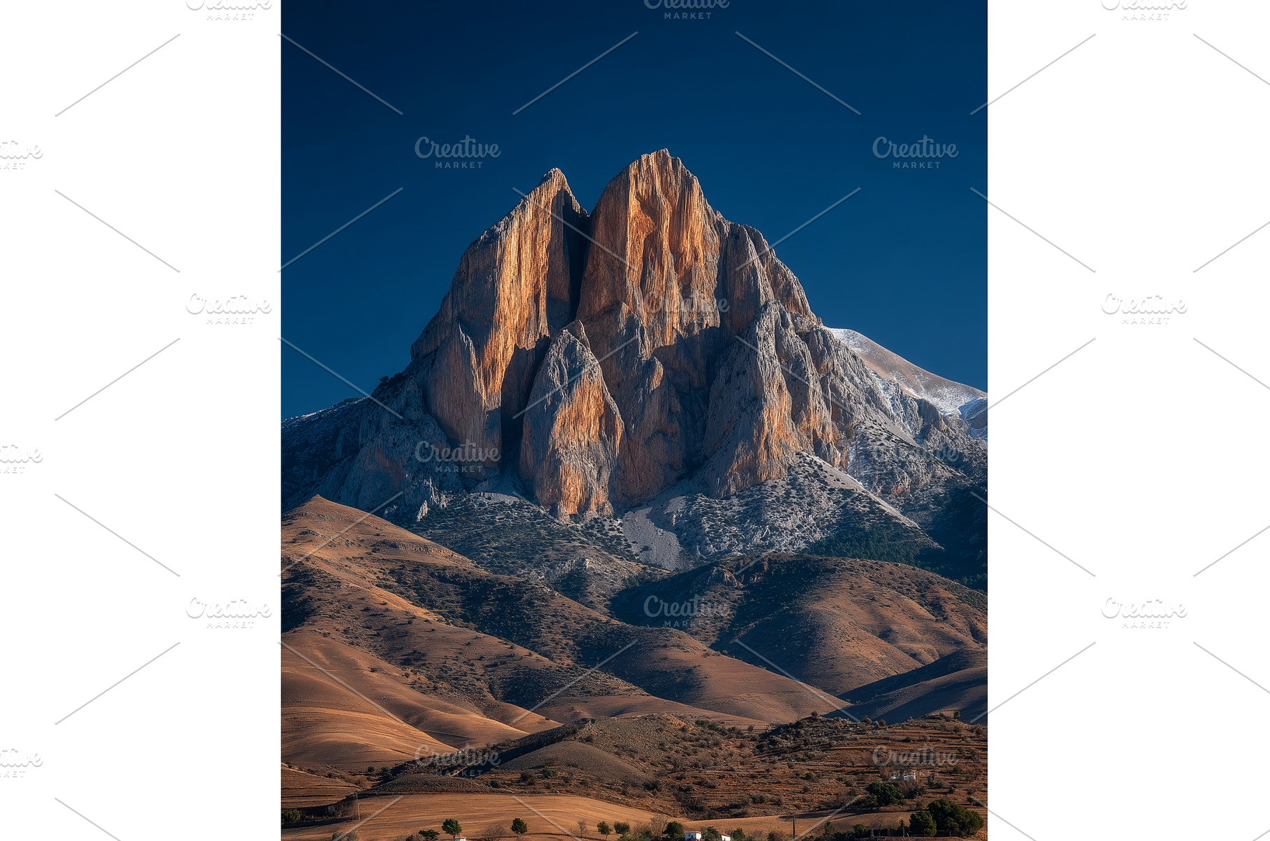 Andalusia's Frigiliana mountains, a Nature Photo by ZinetroN
