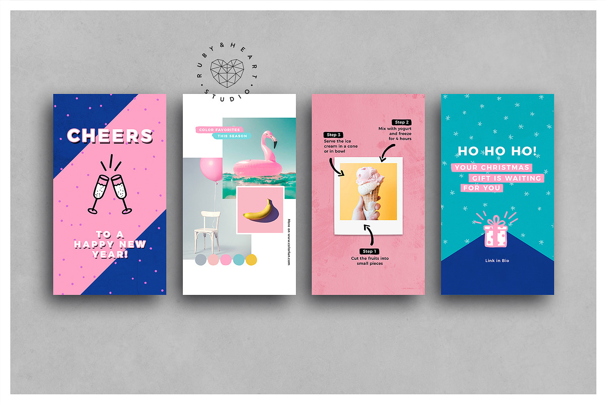 ANIMATED Playful Instagram Stories, a Social Media Template by Ruby&Heart Studio (Photo 8 of 11)