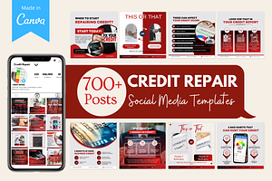 Credit Repair - Canva Templates
