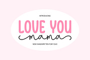 Love You Mama, a Script Font by DN Creative (Thumbnail 1 of 8)