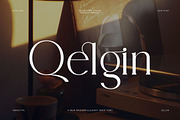Qelgin Modern Serif Font, a Serif Font by Perfectype (Thumbnail 1 of 8)