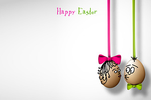 Happy Easter Funny Card, a Card Template by Orson