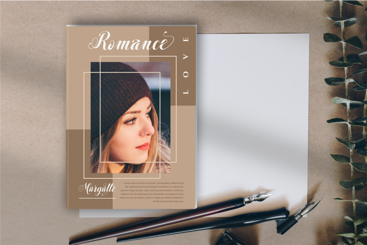 Emelya - Elegant Calligraphy Font, a Script Font by Idea Studio (Photo 6 of 11)