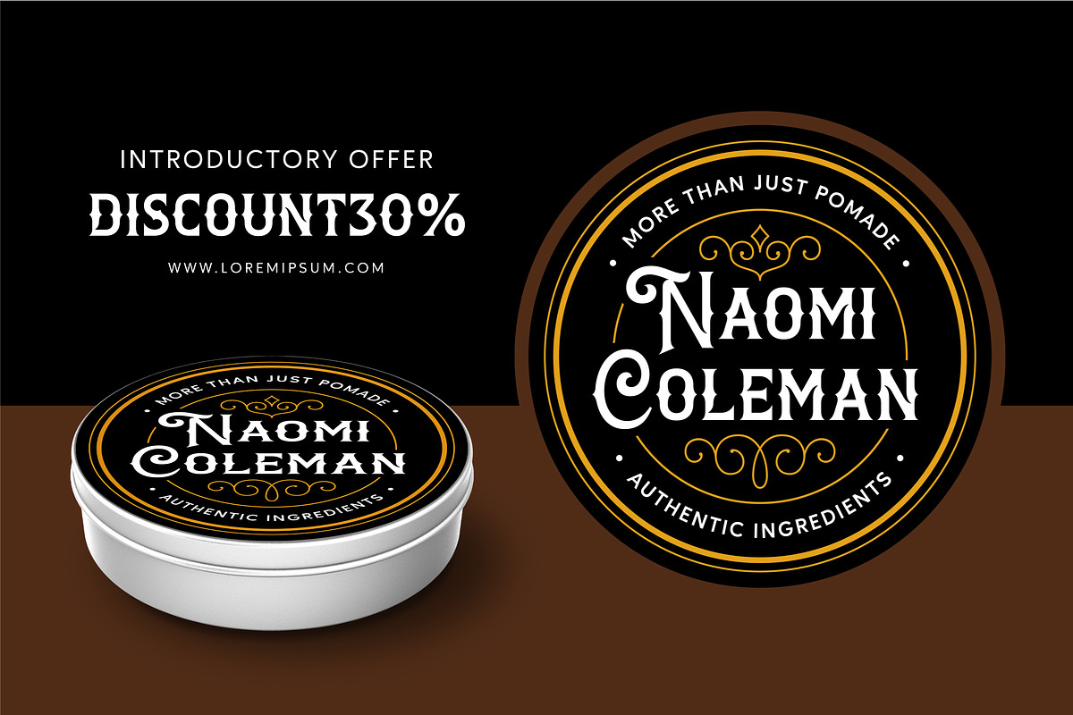 Trevoire Joaquin - Vintage Font, a Serif Font by Grezline Studio (Photo 5 of 8)