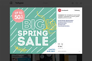Spring Social Media Templates Pack, a Social Media Template by BrandPacks (Thumbnail 5 of 16)