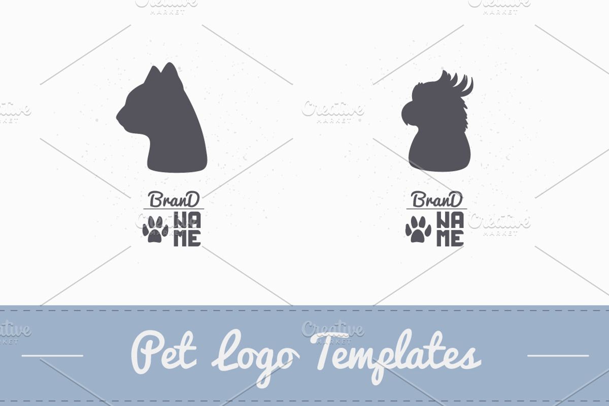 4 Pet Logos, a Branding & Logo Template by Zhemchuzhina (Photo 4 of 4)