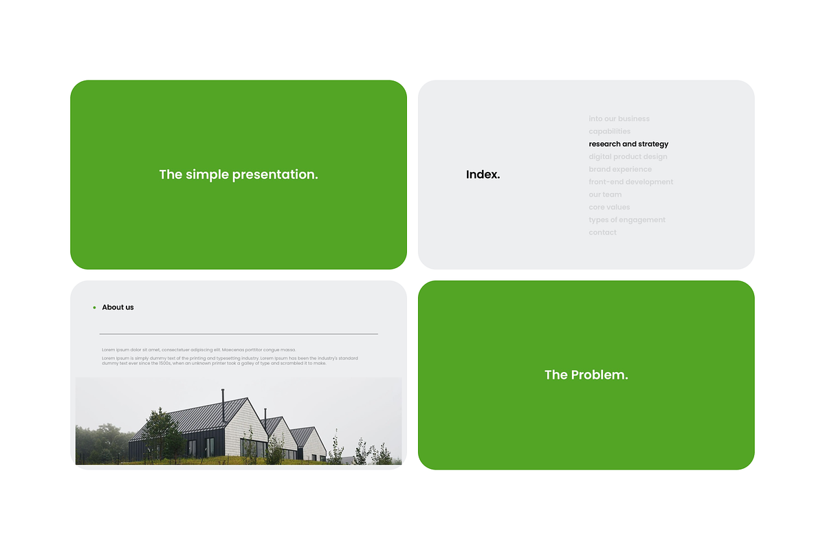 S1mple Presentation Template, a Presentation Template by MNML Agency (Photo 6 of 19)