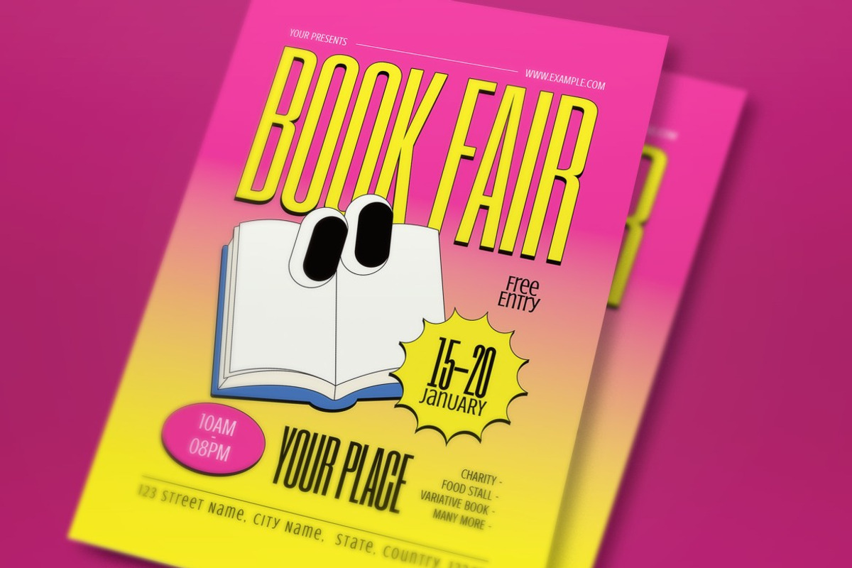 Book Fair Flyer preview 2