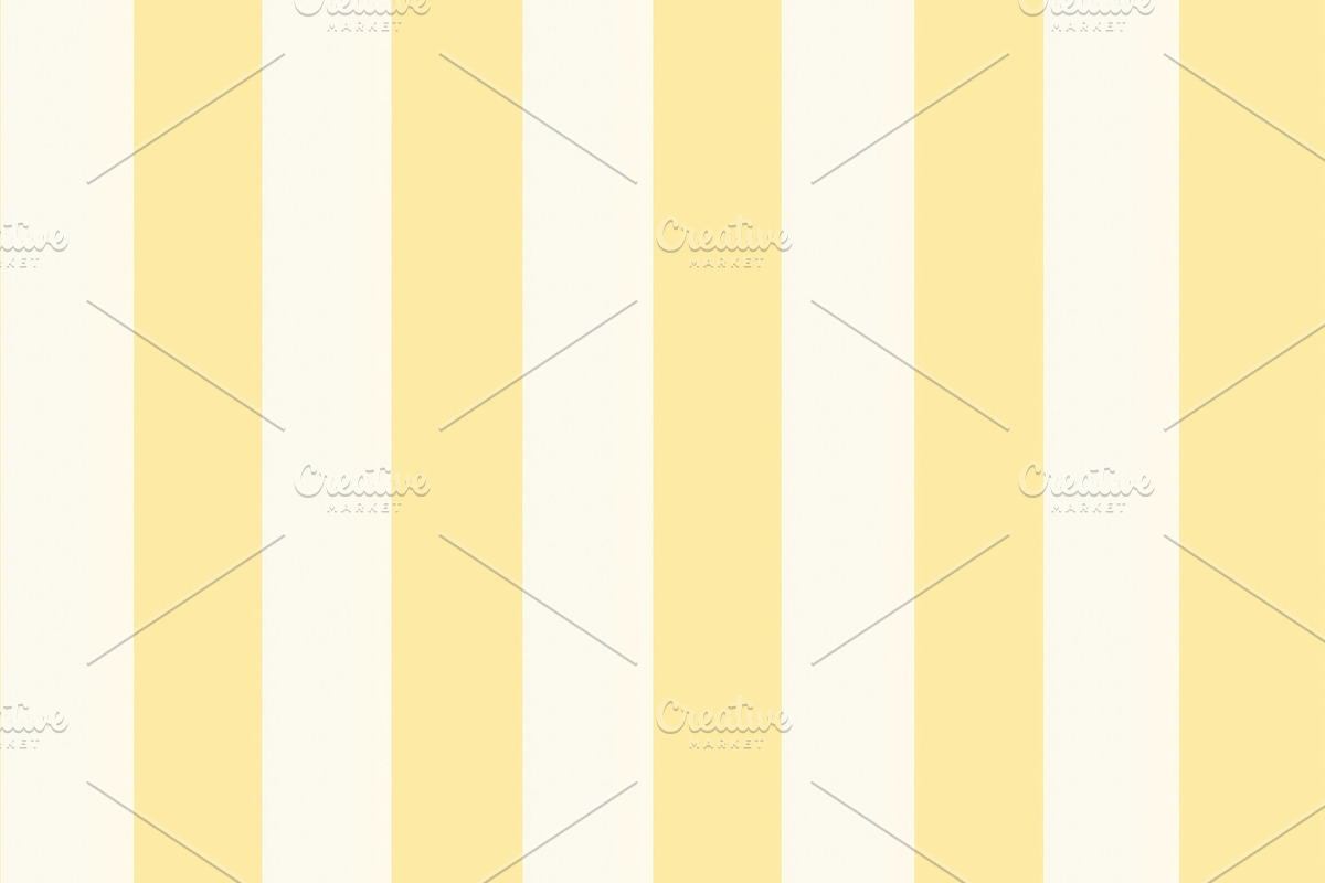 Seamless pattern, yellow and white vertical stripes forming a cl, a Pattern Graphic by Studio ANNA