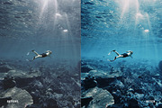Lightroom Preset-Underwater Blue, a Preset Add-On by ariodsgn (Thumbnail 2 of 7)