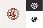 Rustic Old Indian Native Chief Logo, a Branding & Logo Template by Enola99d (Thumbnail 2 of 2)