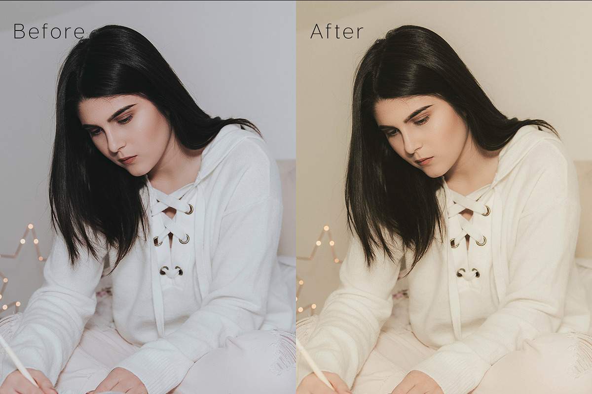 Creamy Beige Lightroom Mobile Preset, an Action Add-On by Ultra Pixel (Photo 4 of 8)