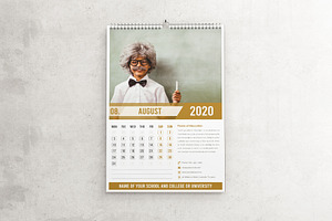 2020 Education Calendar Templates