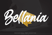 Bellania | handwritten font, a Script Font by Scratchones (Thumbnail 1 of 11)