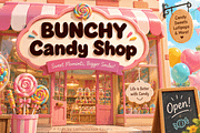 Cutepunch Bold Bubbly Cute Font, a Sans Serif Font by Letterhanna Studio (Thumbnail 7 of 9)
