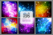 [50%OFF] 24 polygonal backgrounds, a Decorative Illustration by frost_newt (Thumbnail 1 of 4)