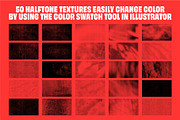 Distressed Halftone Grunge Textures, a Texture Graphic by Quentin Bangston (Thumbnail 2 of 7)