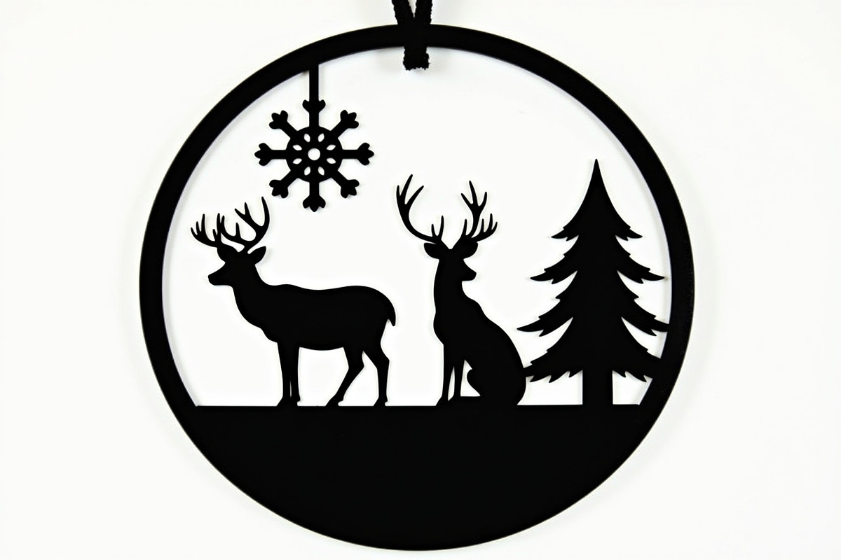 Christmas Ornament Design Bundle, an Illustration by Creativeshirt (Photo 6 of 11)