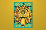 Sunny Summer Illustrated Flyer, a Flyer Template by ashenterprise (Thumbnail 1 of 3)
