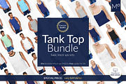 TANK TOP BUNDLE 20x Mock-ups + DEMO, a Books & Magazine Mockup by Apparel_Mockups (Thumbnail 4 of 28)