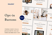 Opt-in Buttons, an Email Template by Ralony
