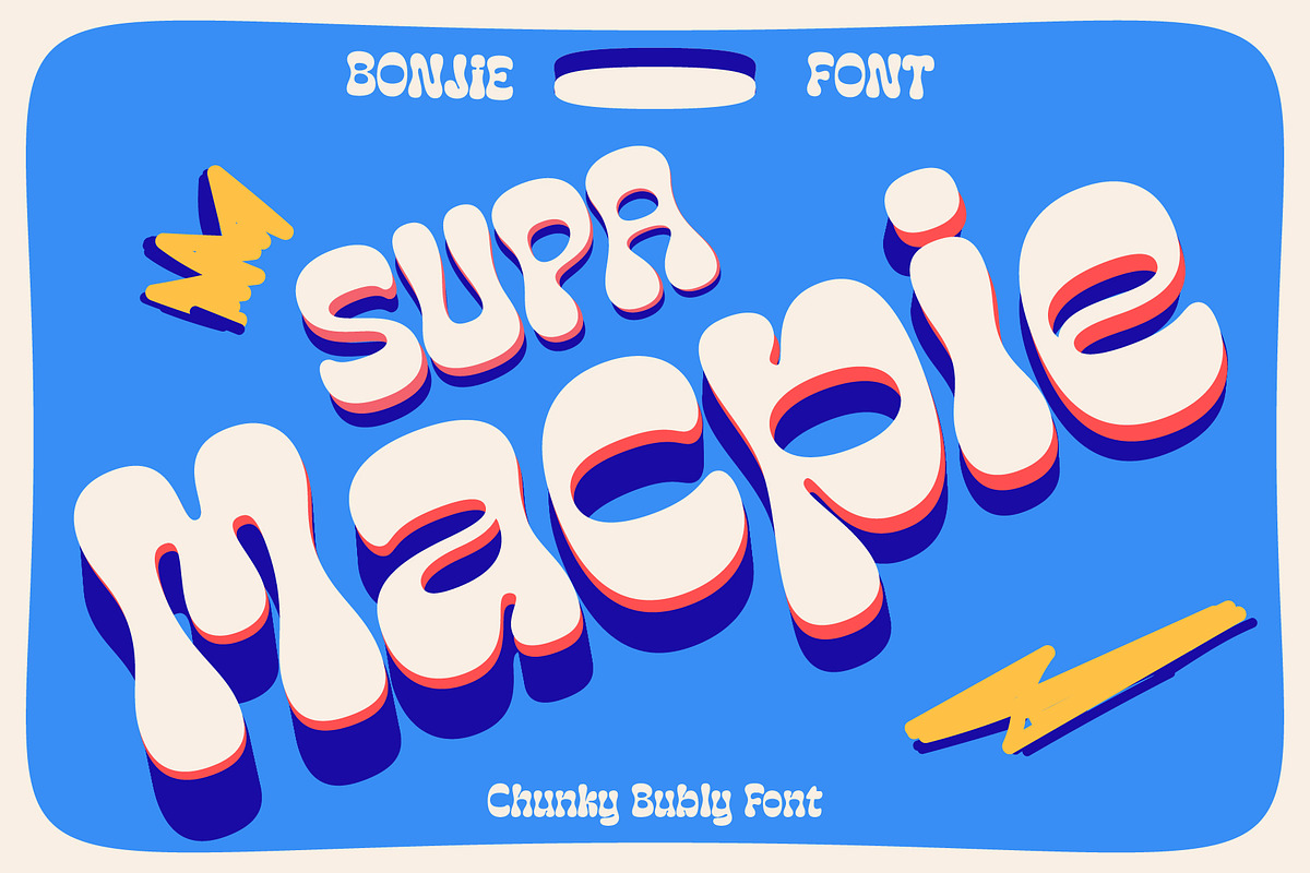 Suppa Macpie Font, a Handwritten Font by Pipello Grafik (Photo 1 of 12)