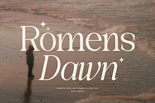 Romens Dawn - Retro Serif Font
