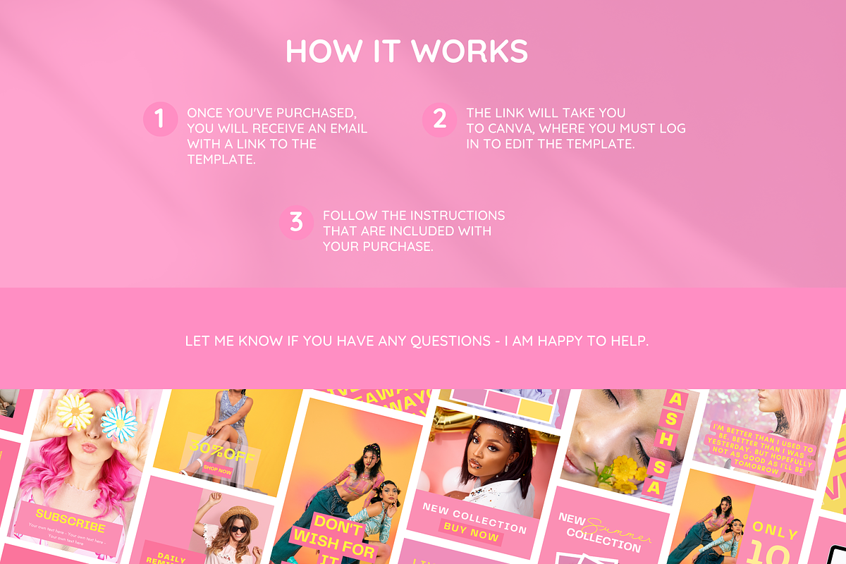 Colorful Link in Bio, a Landing Page Template by SunshineStudioBoutique (Photo 9 of 9)