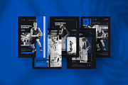 Basketball Matchday Flyer Template, a Flyer Template by Tanmoy Topu (Thumbnail 1 of 6)