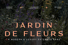 Jardin de Fleurs - Luxury Sans Serif