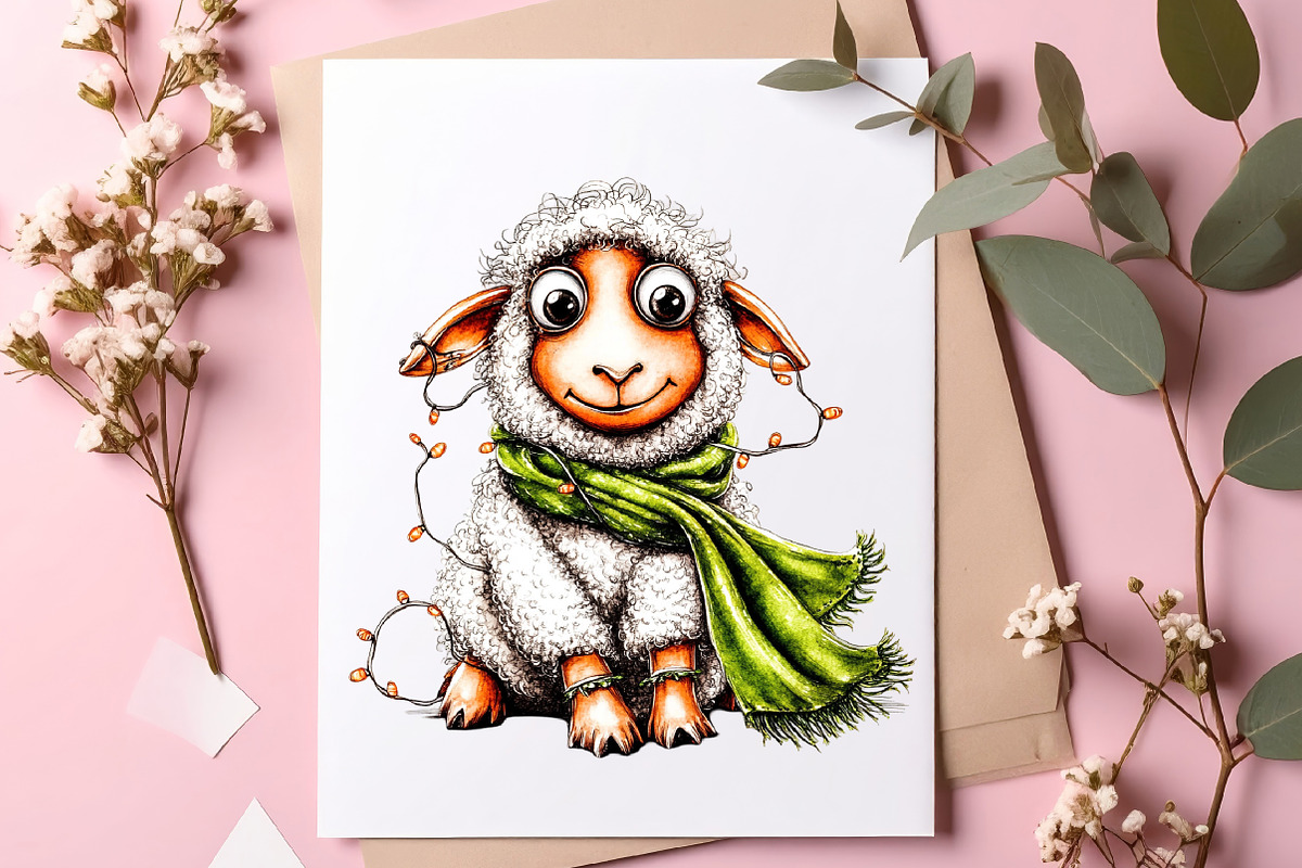 Whimsical easter animals clipart, an Illustration by SinaCreation (Photo 7 of 11)