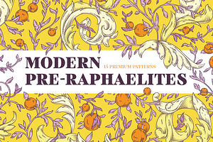 Modern Pre-Raphaelites Patterns