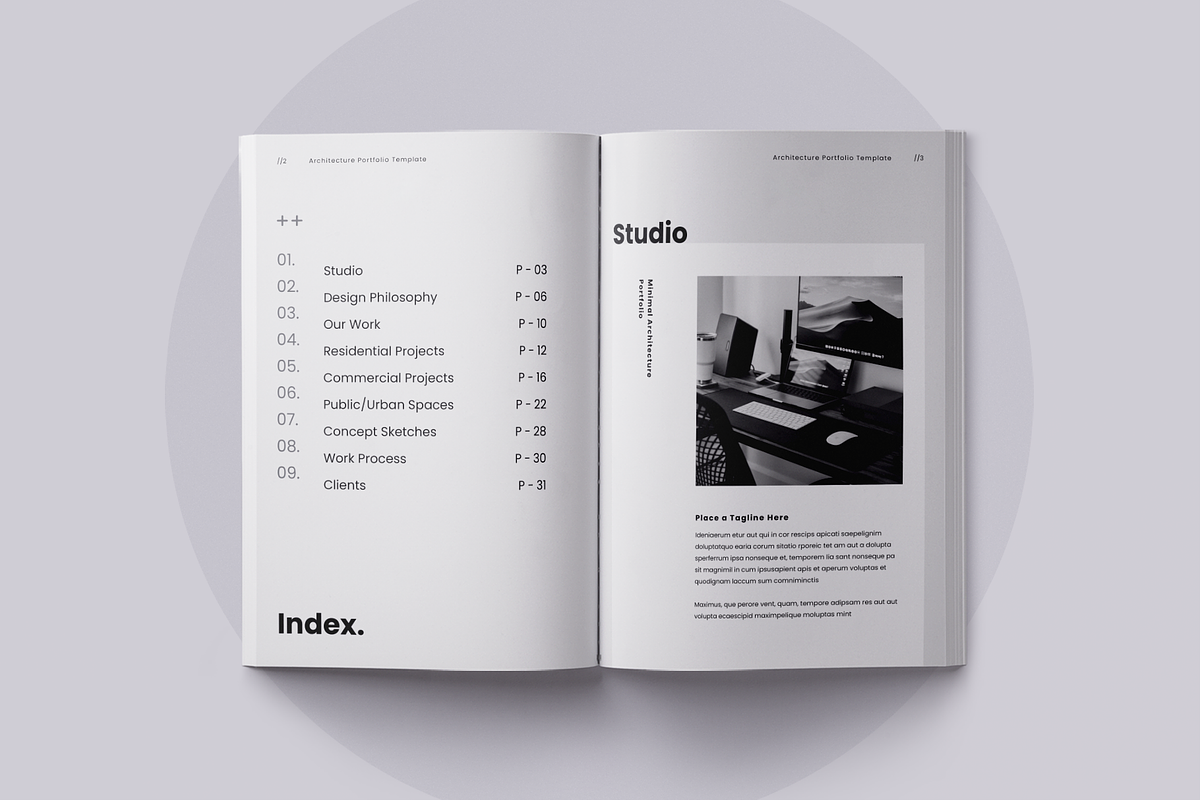 Architecture Portfolio, a Brochure Template by ArtisticLand (Photo 4 of 12)