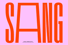 GR SANG - Condensed Display Typeface