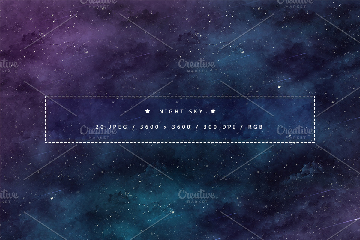 Night Sky, a Texture Graphic by Orange Fox (Photo 3 of 7)