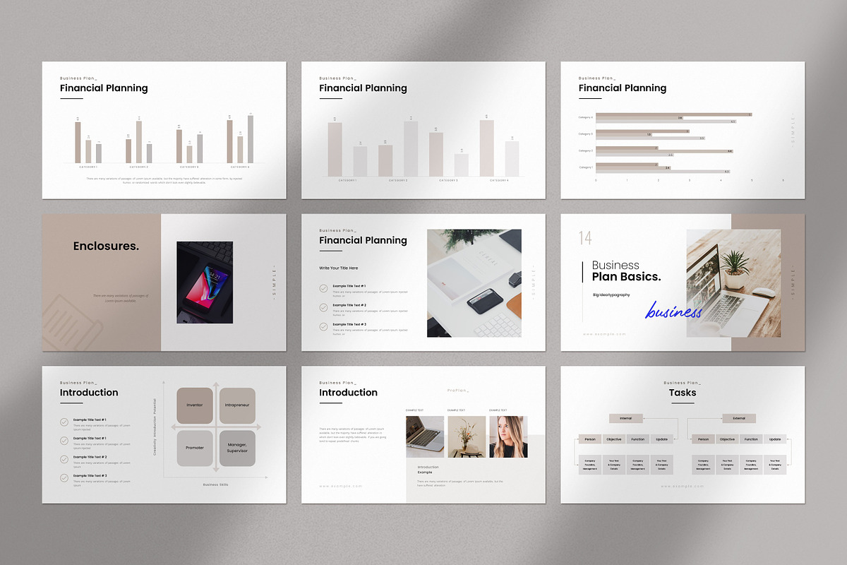 Business Plan PowerPoint Template, a Presentation Template by GoldenPixelStudio (Photo 21 of 27)