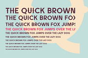 Bertha, a Sans Serif Font by Arterfak Project (Thumbnail 4 of 9)