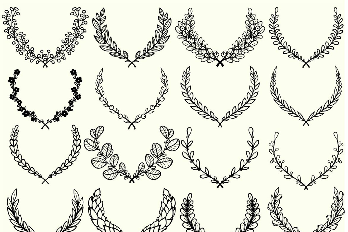 Grass&Leafs AdobeIllustrator brushes, a Brush Add-On by SHMEL_Studio (Photo 4 of 4)